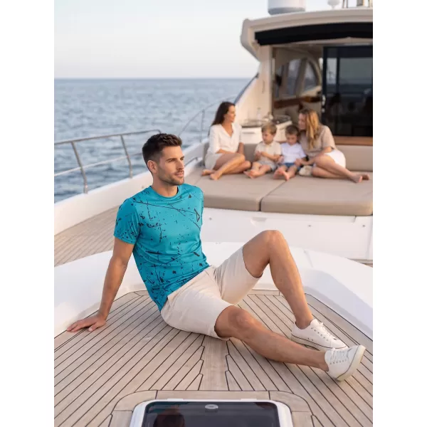  Tricou funcțional premium pentru bărbați ALTISPORT VOJ/ALM034TR01 SMARALD 
