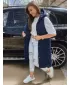 Vestă DSTREET ELLA TY3034 ALBASTRU ÎNCHIS