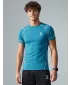 Tricou de compresie funcțional premium cu mâneci scurte pentru bărbați ALTISPORT VOJ/ALM000TR04 ROȘU