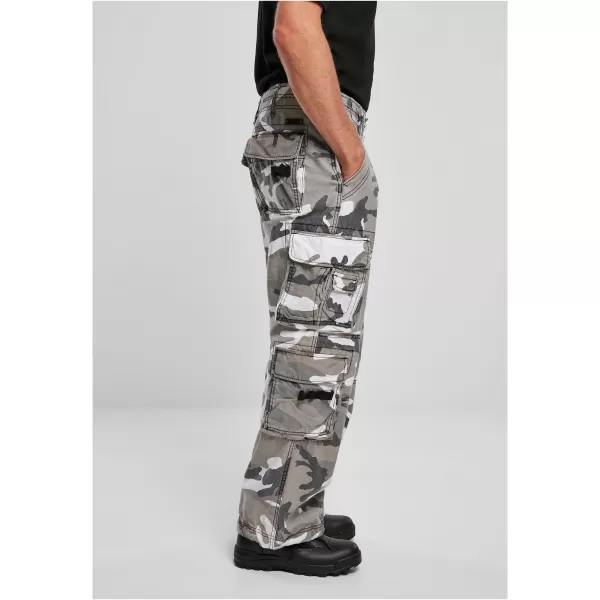  Pantaloni BRANDIT VINTAGE BD1003 SNOWCAMO 