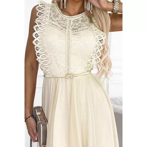  Rochie NUMOCO GRETA 454-3 BEJ 