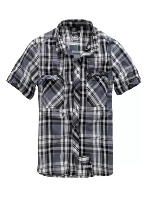 Cămaşă BRANDIT ROADSTAR BD4012 NEGRU/CĂRBUNE
