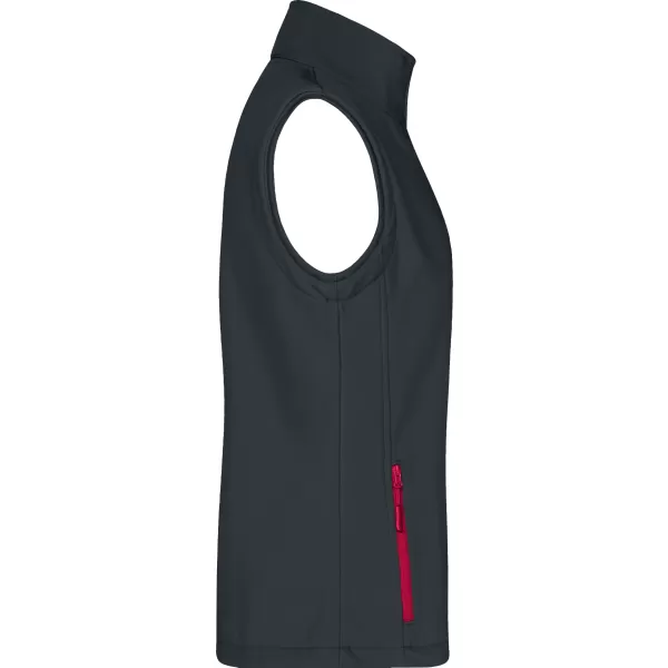  Vesta softshell dama ALTISPORT NoPrint NP/ALW7211NJ FIER GRI/ROSU 