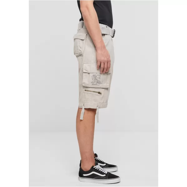  Pantaloni scurţi BRANDIT SAVAGE VINTAGE BD2001 ALB 
