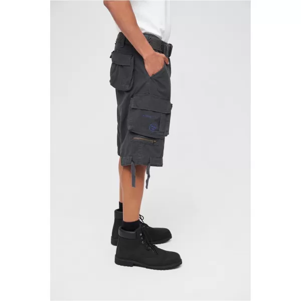  Pantaloni scurţi BRANDIT SAVAGE VINTAGE BD2001 CĂRBUNE 