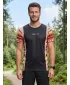 Tricou funcțional premium pentru bărbați ALTISPORT VOJ/ALM043TR01 NEGRU MARO