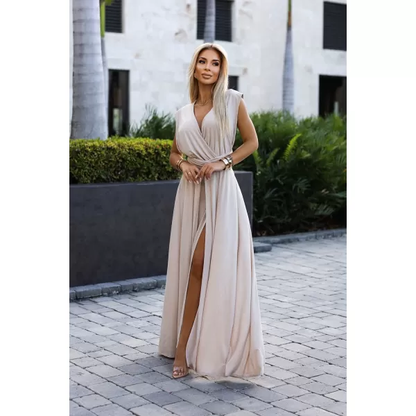  Rochie NUMOCO 509-2 BEJ 