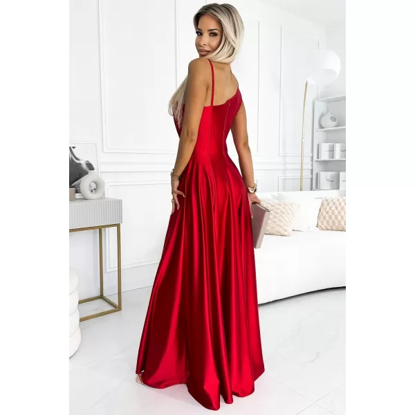  Rochie NUMOCO 524-1 ROŞU 