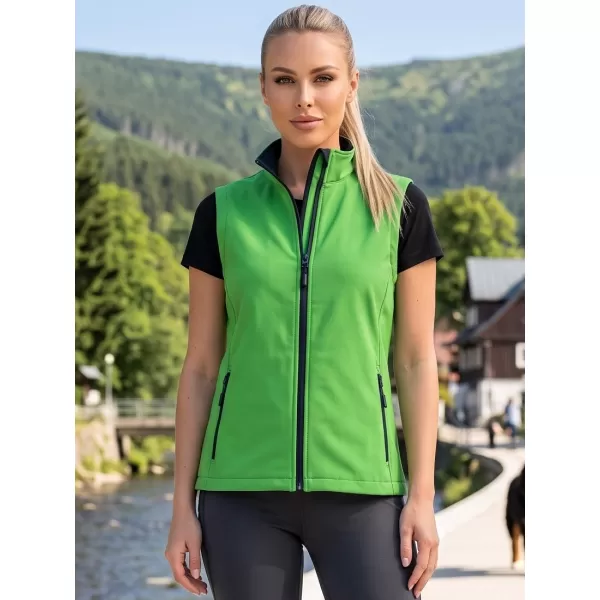  Vesta softshell dama ALTISPORT NoPrint NP/ALW7211NJ VERDE/MARINE 