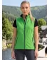 Vesta softshell dama ALTISPORT NoPrint NP/ALW7211NJ VERDE/MARINE