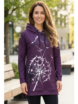 Hanorac funcțional premium pentru femei ALTISPORT VOJ/ALW035MI03 VIOLET