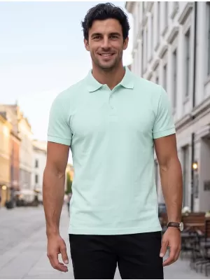 Tricou pentru bărbați cu guler ALTISPORT NoPrint NP/ALM302 ÎNGHEŢ