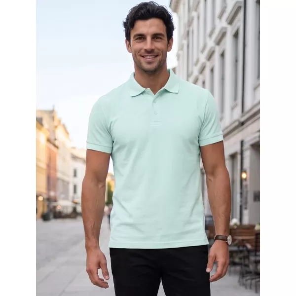  Tricou pentru bărbați cu guler ALTISPORT NoPrint NP/ALM302 ÎNGHEŢ 