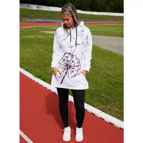  Hanorac funcțional premium pentru femei ALTISPORT VOJ/ALW035MI03 ALB 