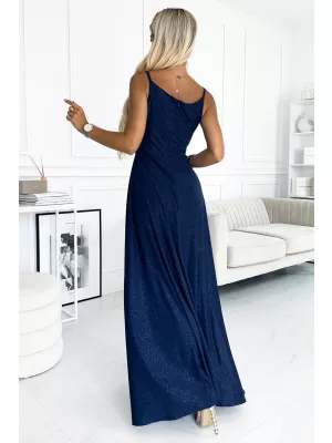 Rochie NUMOCO CHIARA 299-10 ALBASTRU