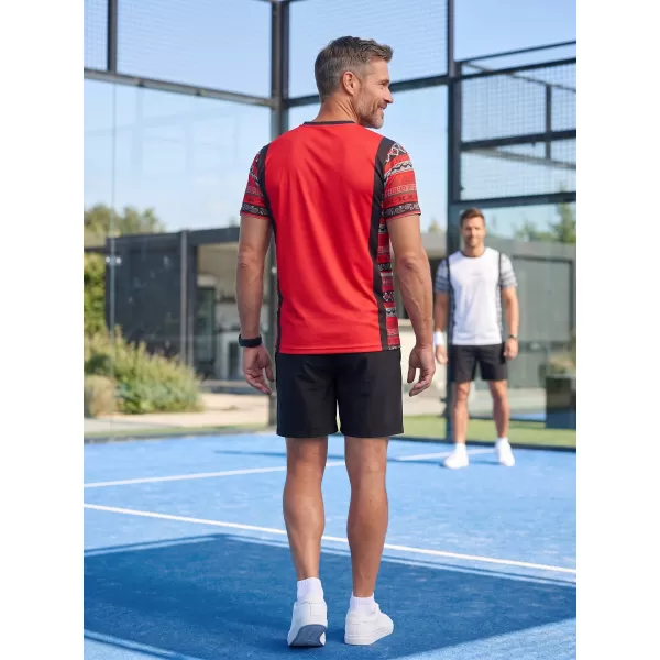  Tricou funcțional premium pentru bărbați ALTISPORT VOJ/ALM043TR01 ROȘU 