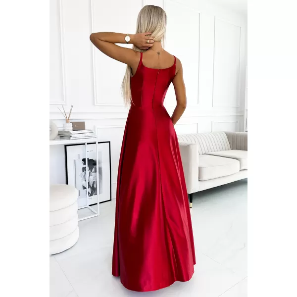  Rochie NUMOCO CHIARA 299-14 ROŞU 