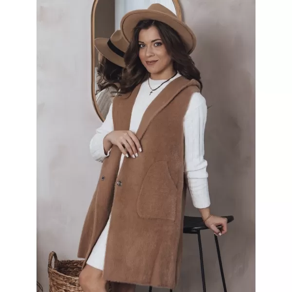  Vestă DSTREET ARTEMI TY4104 CĂMILĂ 
