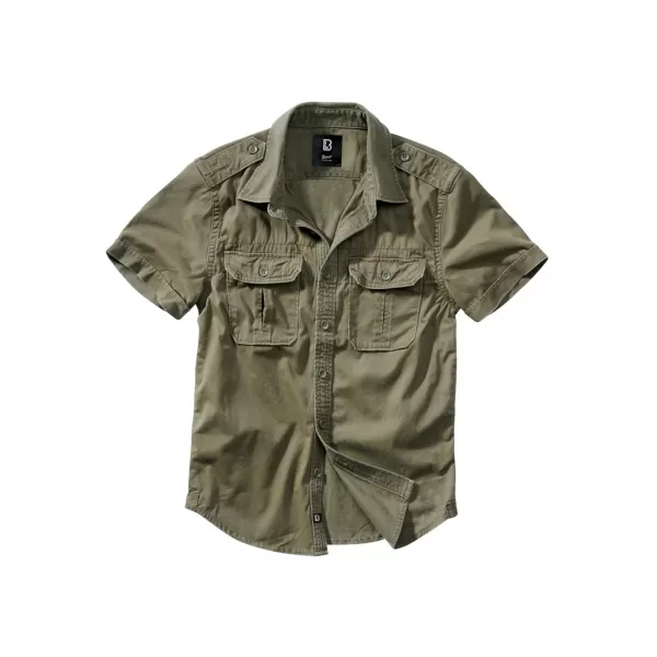  Cămaşă BRANDIT VINTAGE BD4024 MĂSLIN 