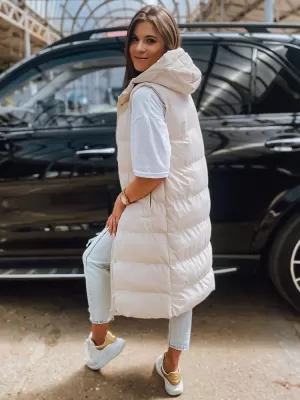 Vestă DSTREET ELLA TY3033 BEJ