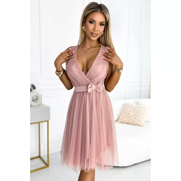  Rochie NUMOCO 523-1 ROZ 