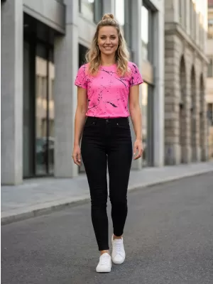 Tricou funcțional premium pentru femei ALTISPORT VOJ/ALW034TR01 MARO