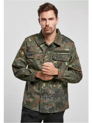 Cămaşă BRANDIT BW FELDBLUSE BD4221 FLECKTARN