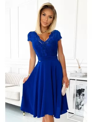 Rochie NUMOCO LINDA 381-3 ALBASTRU