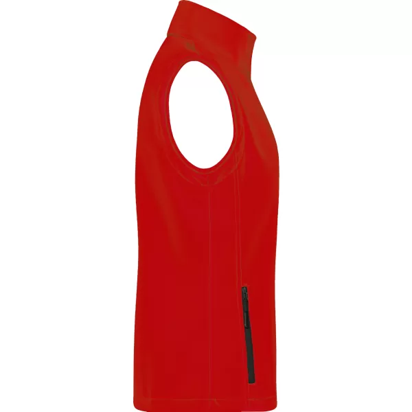  Vesta softshell dama ALTISPORT NoPrint NP/ALW7211NJ ROȘU/NEGRU 