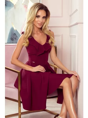 Rochie NUMOCO POLA 307-3 ROŞU