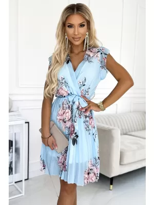 Rochie NUMOCO 464-1 ALBASTRU