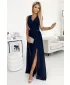 Rochie NUMOCO JUSTINE 362-7 ALBASTRU