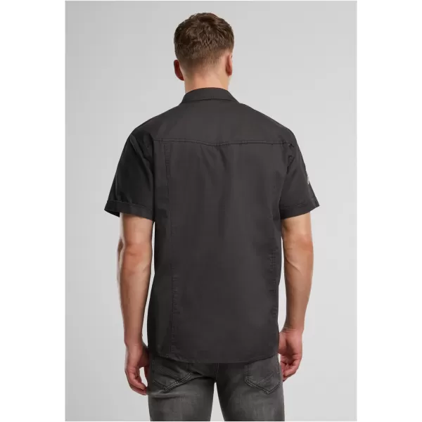  Cămaşă BRANDIT LUIS VINTAGE BD4033 NEGRU 