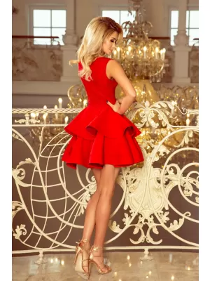 Rochie NUMOCO CHARLOTTE 200-4 ROŞU
