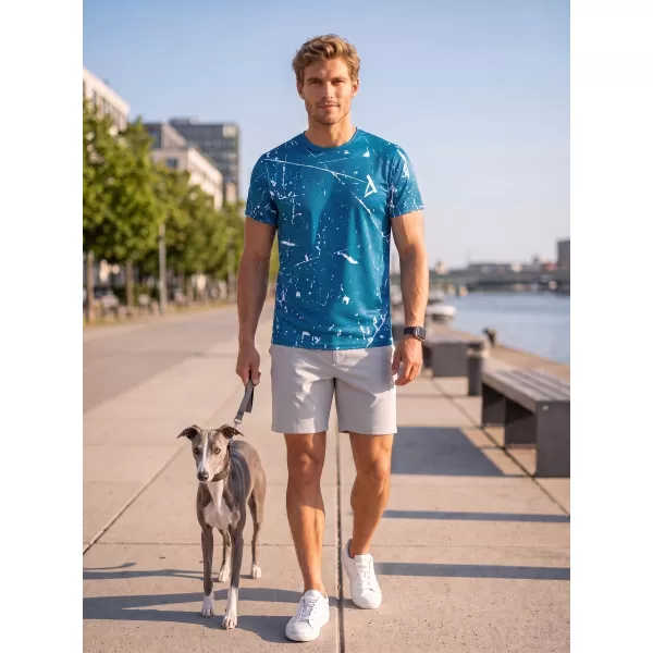  Tricou funcțional premium pentru bărbați ALTISPORT VOJ/ALM034TR01 KEROSENUL 