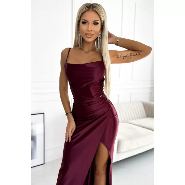 Rochie NUMOCO DIANE 483-4 ROŞU 