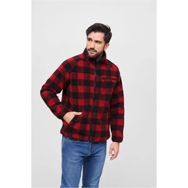  Sacou BRANDIT BD5021 ROȘU/NEGRU 