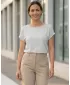Tricou pentru femei ALTISPORT NoPrint NP/ALW5008 GRI MOALE