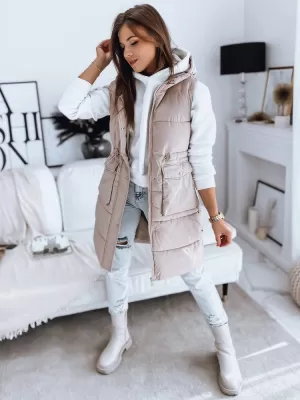 Vestă DSTREET LADISA TY3289 CARAMEL