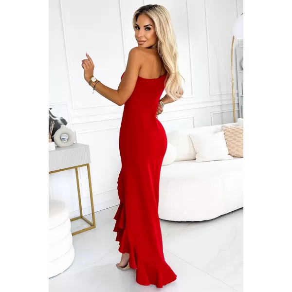  Rochie NUMOCO 317-4 ROŞU 