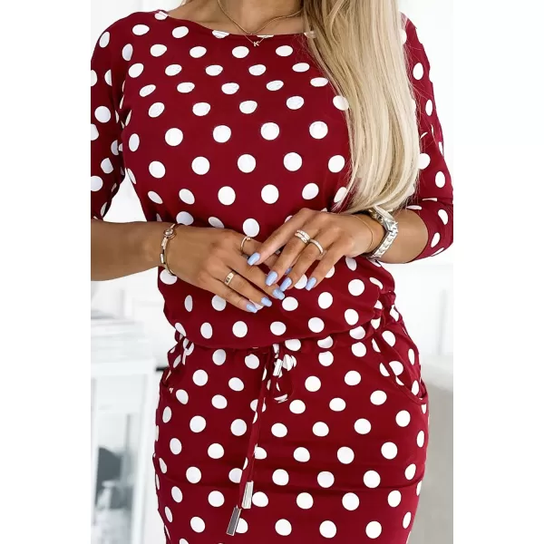  Rochie NUMOCO A13-156 ROŞU 