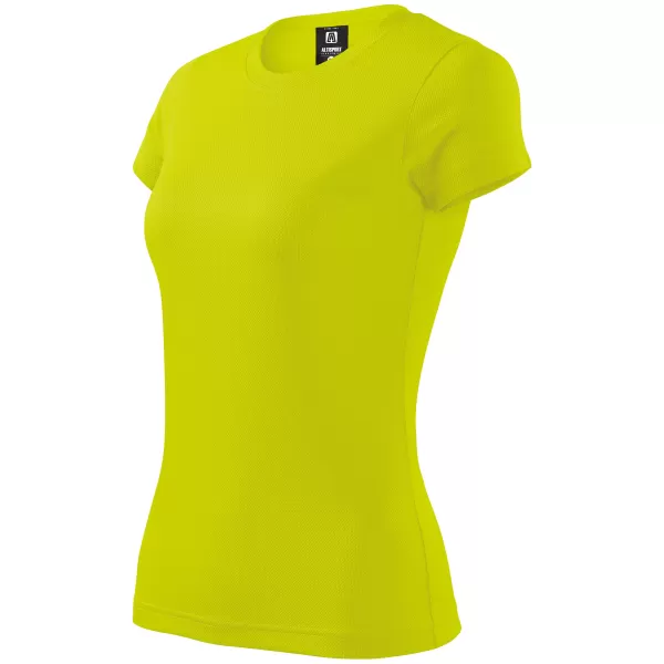  Tricou funcțional de damă ALTISPORT NoPrint NP/ALW041 GALBEN NEON 