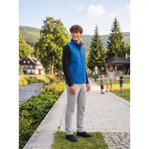  Vestă softshell pentru bărbați ALTISPORT NoPrint NP/ALM8211NJ ALBASTRU NAUTIC/MARIN 