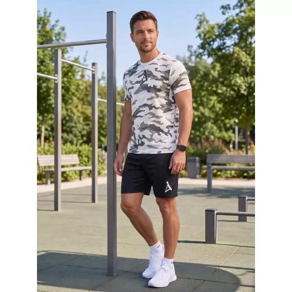  Tricou funcțional premium pentru bărbați ALTISPORT VOJ/ALM038TR01 ALB 