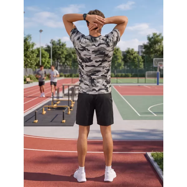  Tricou funcțional premium pentru bărbați ALTISPORT VOJ/ALM038TR01 GRI 