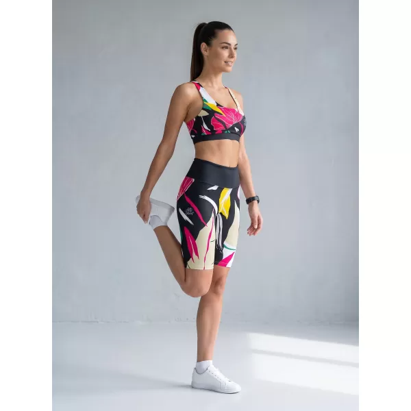  Jambiere funcționale premium pentru femei deasupra genunchiului ALTISPORT VOJ/ALW042LEG02 NEGRU 
