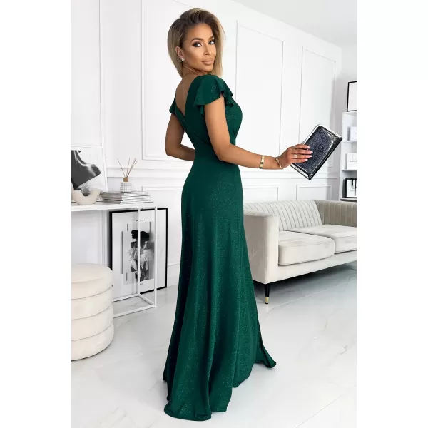  Rochie NUMOCO CRYSTAL 411-1 VERDE 