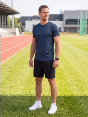 Tricou funcțional pentru bărbați ALTISPORT NoPrint NP/ALM421 ALBASTRU MARIN