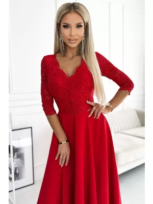 Rochie NUMOCO AMBER 309-8 ROŞU