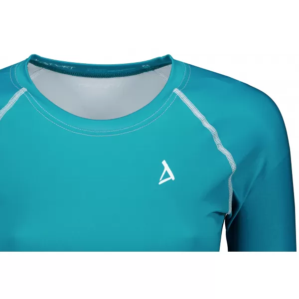  Crop top funcțional premium pentru femei, cu mâneci lungi ALTISPORT VOJ/ALW000TR04 KEROSENUL 